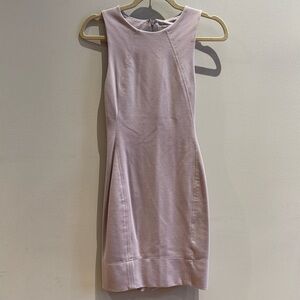 Aritzia babaton form fitting light purple dresss